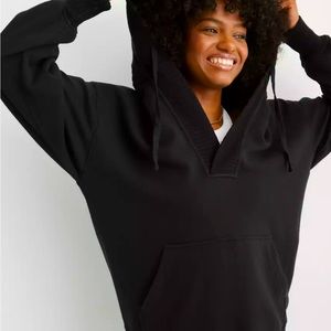NWT Aerie Down-To-Earth Henley Hoodie